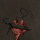 Fire Cheetah String Reversible Bottoms